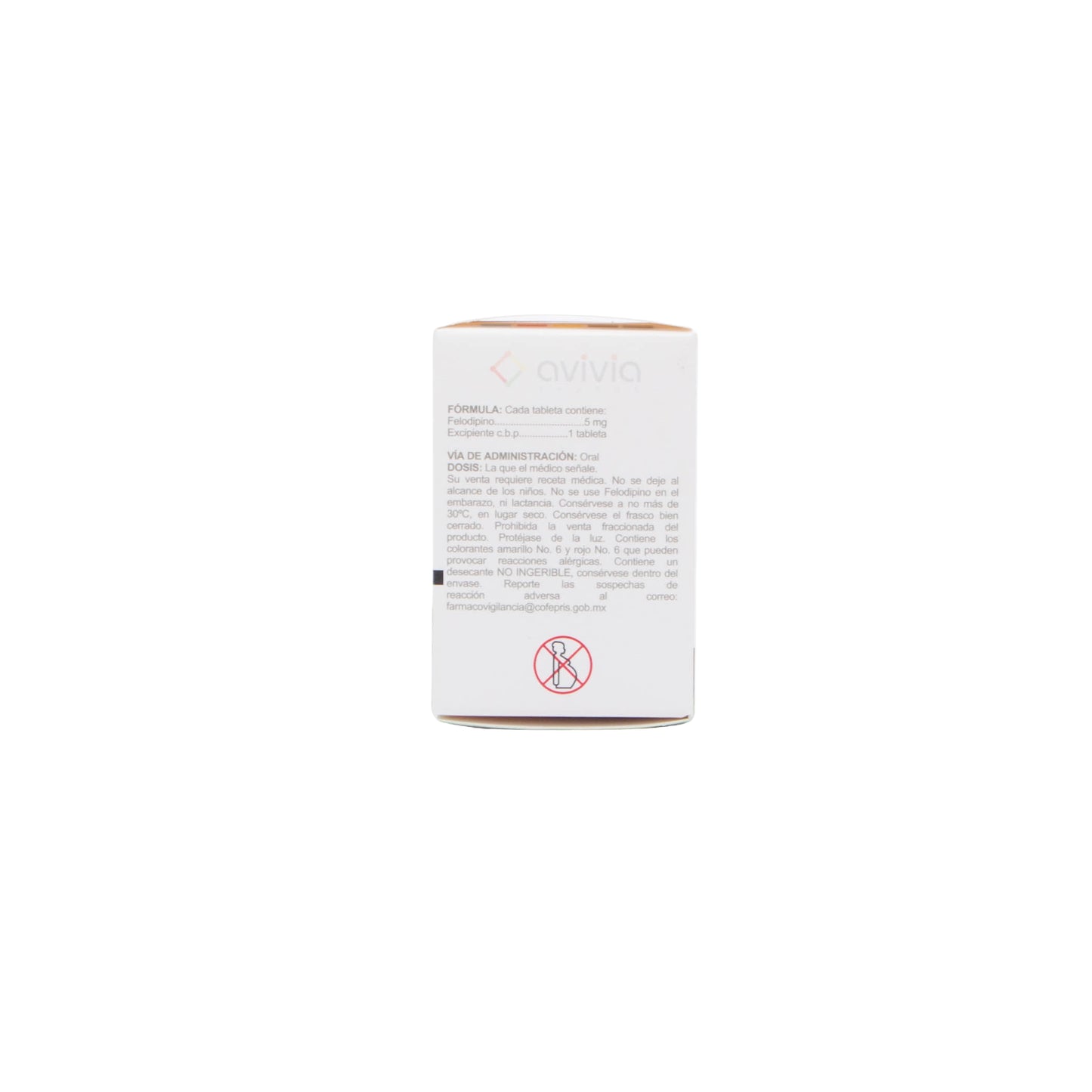 Felodipino Tabletas 5mg – Antihipertensivo