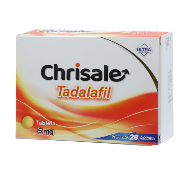 Tadalafil 5 mg, Caj. c/28 Tab.