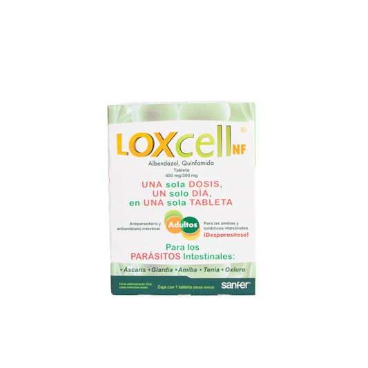 Loxcell Tabletas 400/300mg – Antiparasitario