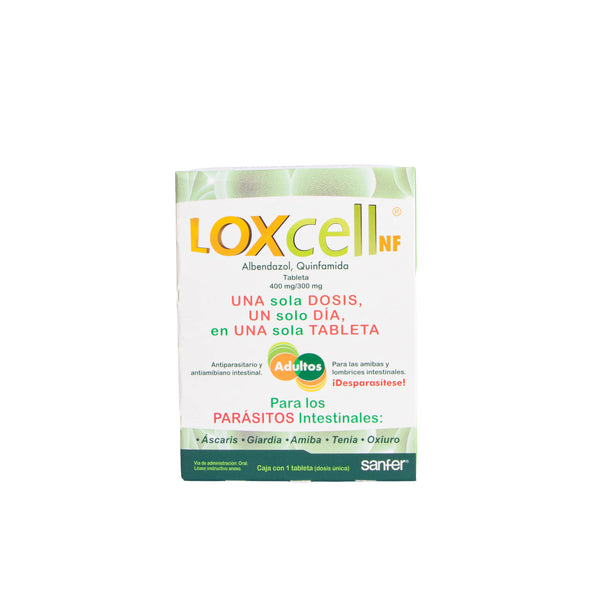 Loxcell Tabletas 400/300mg – Antiparasitario