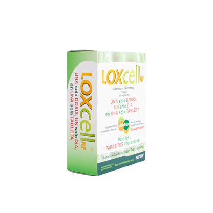Loxcell Tabletas 400/300mg – Antiparasitario