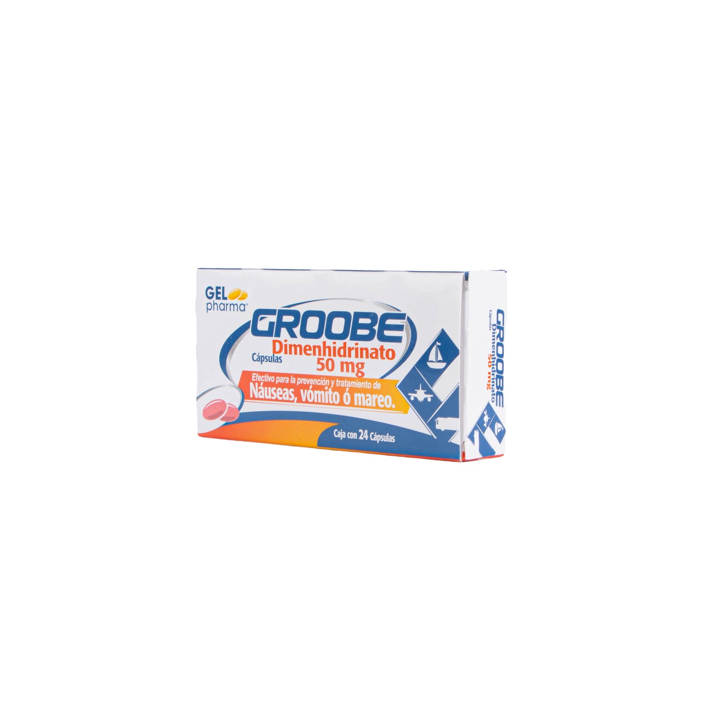 Dimenhidrinato Tabletas 50mg – Antiemético