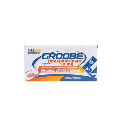 Dimenhidrinato Tabletas 50mg – Antiemético