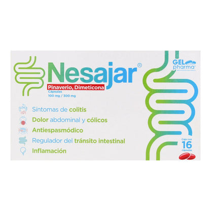Nesajar 100 mg/300 mg Caja con 16 Cápsulas