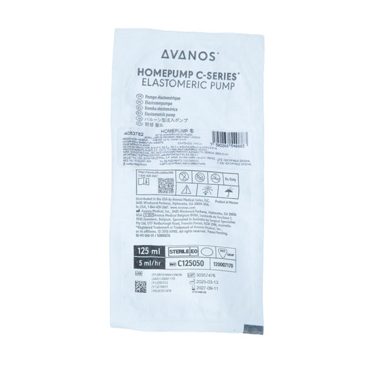 Homepump C Infusor 125ml 5ml/h – Accesorios Médicos