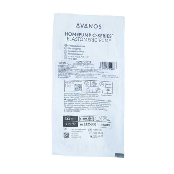 Homepump C Infusor 125ml 5ml/h – Accesorios Médicos