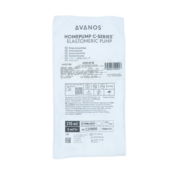 Homepump C Infusor 270ml 5ml/h – Accesorios Médicos