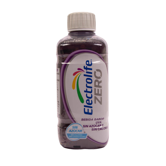 Electrolife Zero Uva Solución 625 ml – Hidratación Oral
