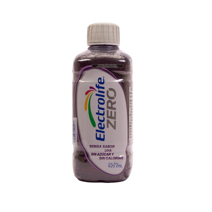 Electrolife Zero Uva Solución 625 ml – Hidratación Oral