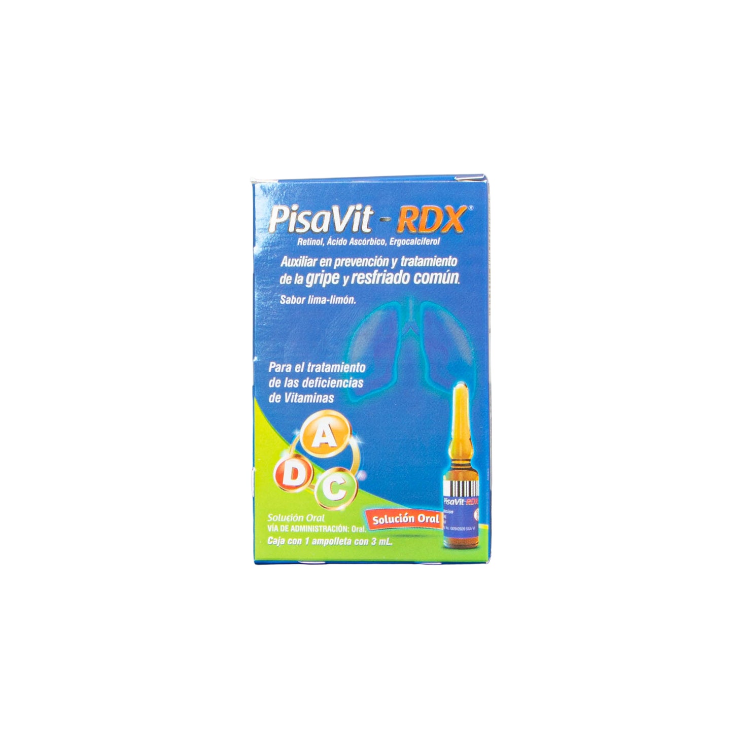 PISAVIT-RDX Solución Oral 3 ml – Vitaminas