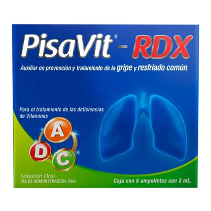 PISAVIT-RDX Solución Oral 3ml – Vitaminas