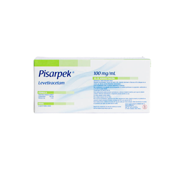 PISARPEK Solución Inyectable 500MG – Antiepiléptico