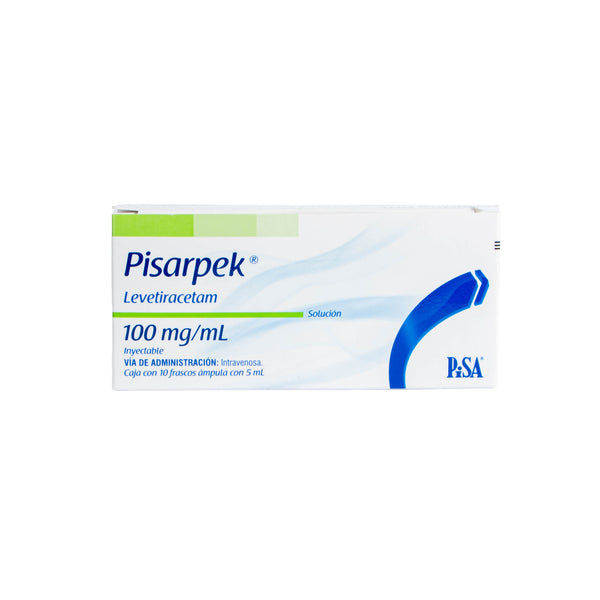 PISARPEK Solución Inyectable 500MG – Antiepiléptico