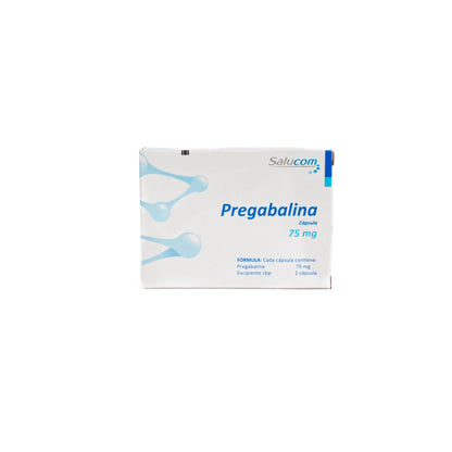 SM Pregabalina 75mg C/14 Cap – Anticonvulsivo