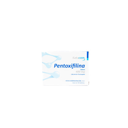 Pentoxifilina 400mg Tabletas – Tratamiento Vascular