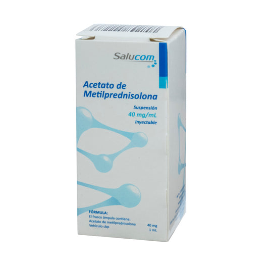 Acetato de Metilprednisolona, Suspension Inyectable 40mg/ml