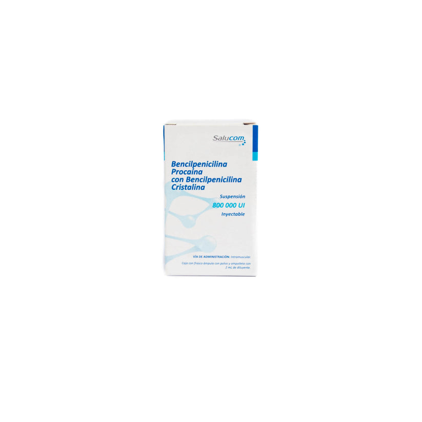 Bemcil SM Bencil Pro Solución Inyectable 800000 UI – Antibiótico – Farmacia La Paz