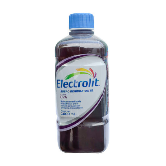 Electrolit Uva Oral, Fco. c/1,000 mL