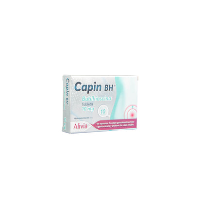 CAPIN BH 10MG Tabletas – Antiespasmódico