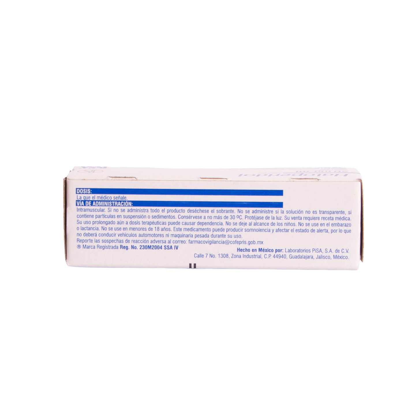 Haloperidol Ampolla 50mg/ml – Antipsicótico