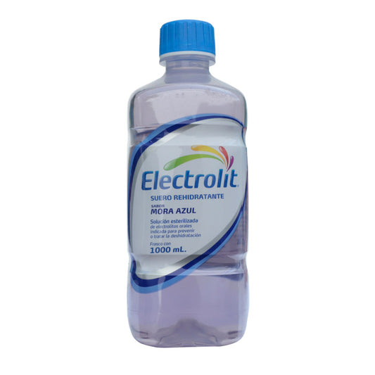 Electrolit Mora Azul Oral, Fco. c/1,000 mL