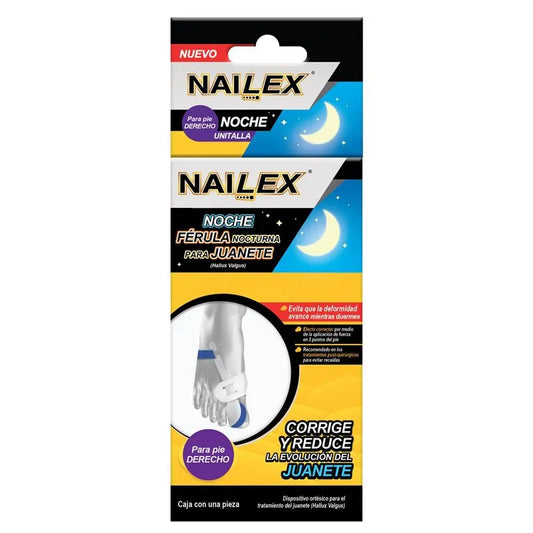 Nailex Noche Férula Derecha Caj. c/1 Pza