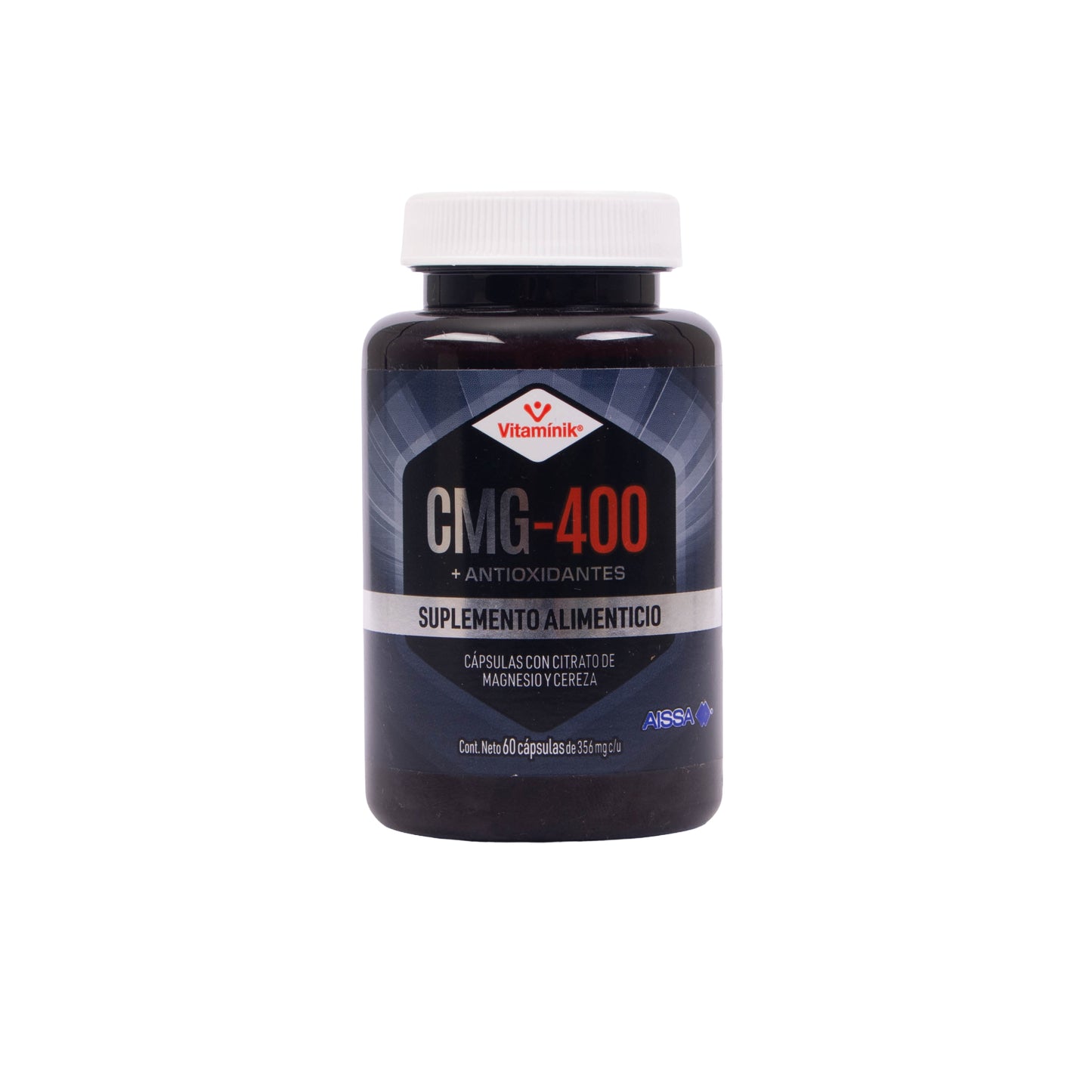 CMG-400 Frasco 60 Capsulas – Suplemento Magnesio