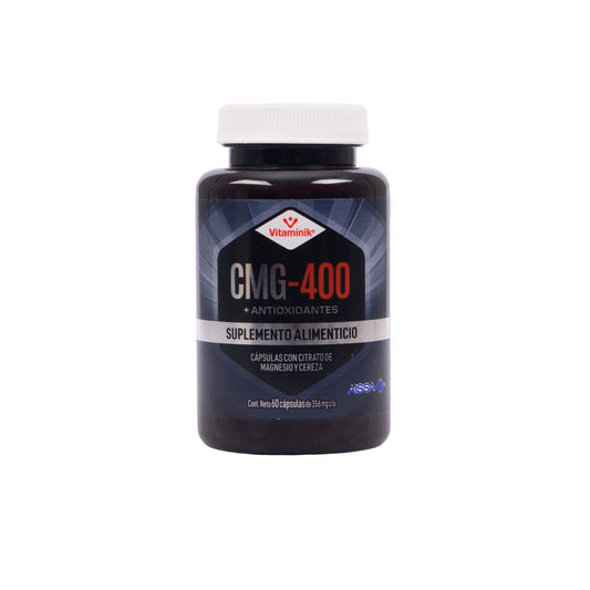CMG-400 Frasco 60 Capsulas – Suplemento Magnesio