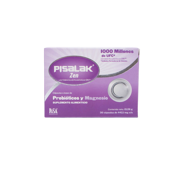 PISALAK ZEN Cápsulas 1 000MUFC/56.25MG – Salud Digestiva