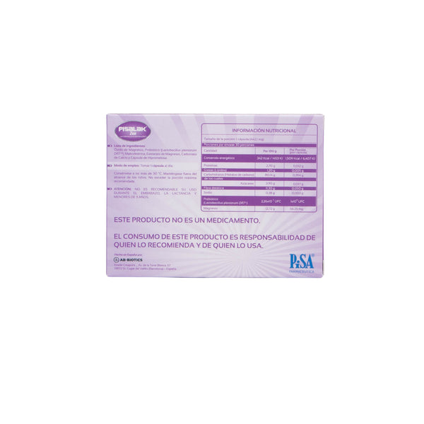 PISALAK ZEN Cápsulas 1 000MUFC/56.25MG – Salud Digestiva