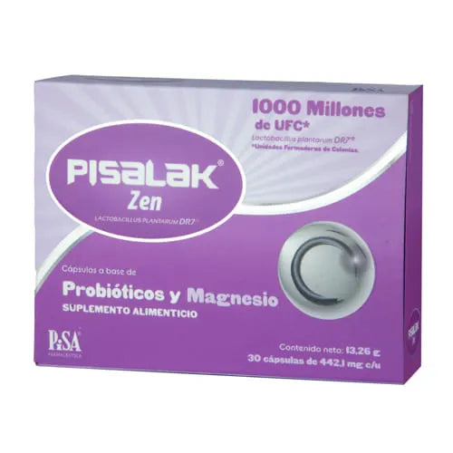 PISALAK ZEN Cápsulas 1 000MUFC/56.25MG – Salud Digestiva