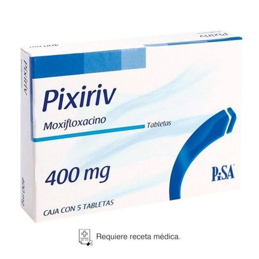 Pixiriv 400 mg Caja con 5 Tabletas Antiviral Oral | La Paz