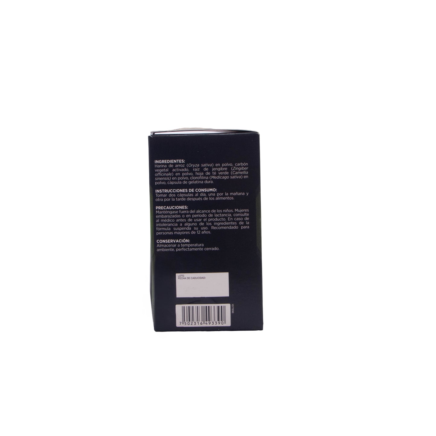Carbo DTX Cápsulas 60 Caps – Suplemento Alimenticio