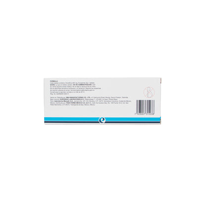 Axofin Tabletas 400 mg – Broncodilatador