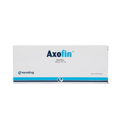 Axofin Tabletas 400 mg – Broncodilatador