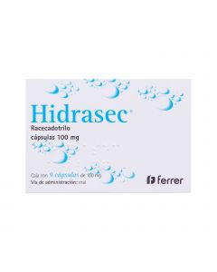 Hidrasec 100 Mg con 9 Cápsulas