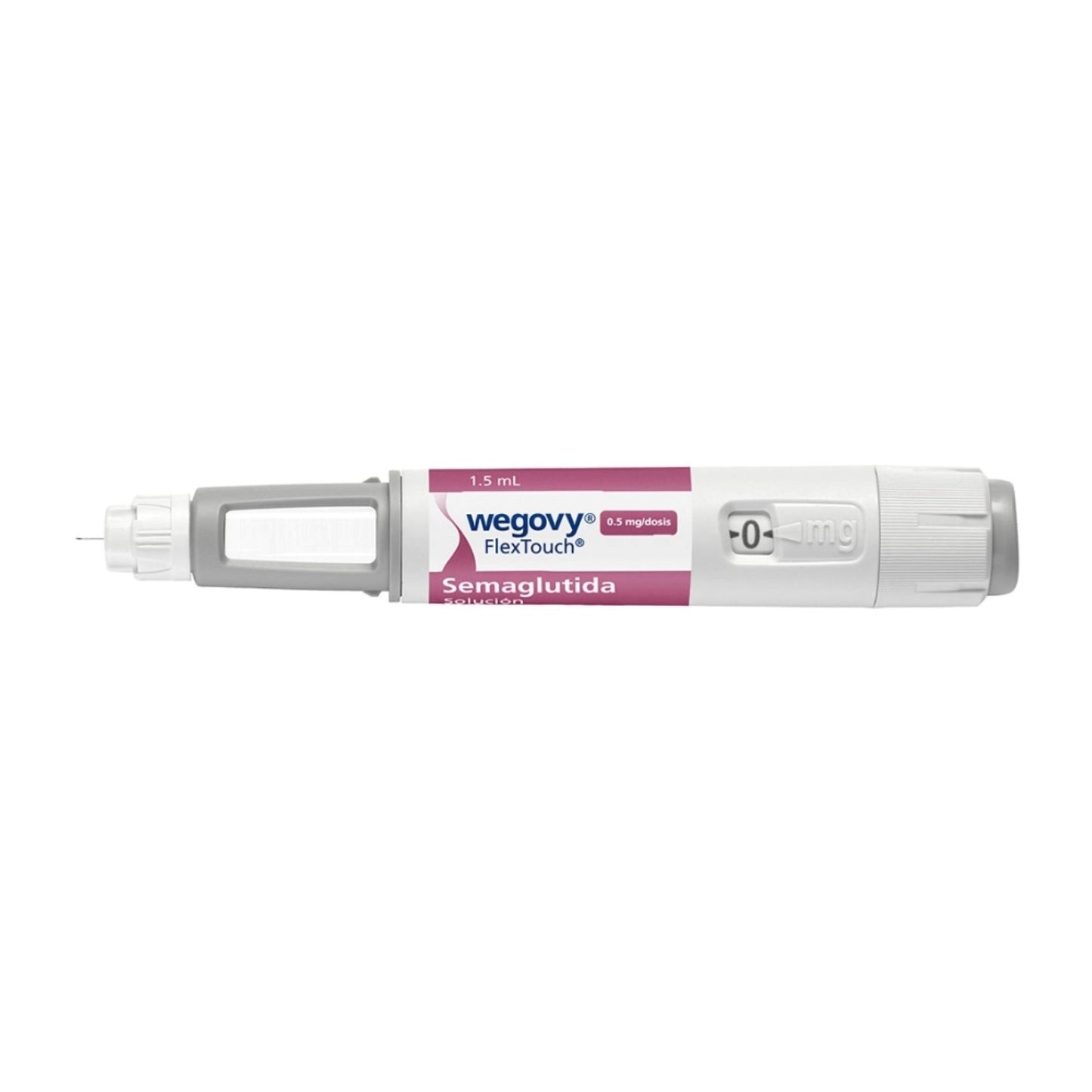 Wegovy FlexTouch 0.5 mg/1.5 mL con 4 Agujas | Pluma Prellenada | Farmacia La Paz
