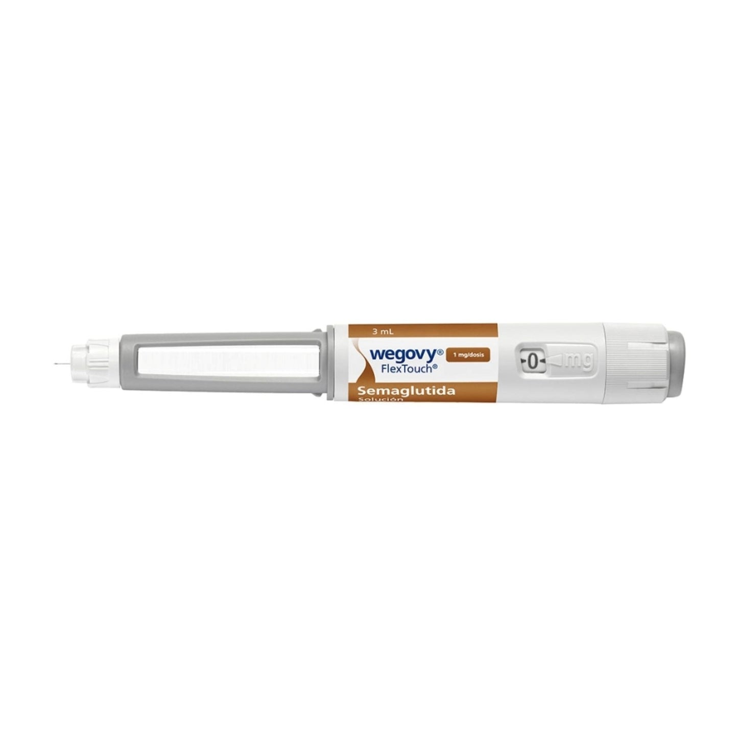 Wegovy FlexTouch 1 mg/3 mL con 4 Agujas | Pluma Prellenada | Farmacia La Paz