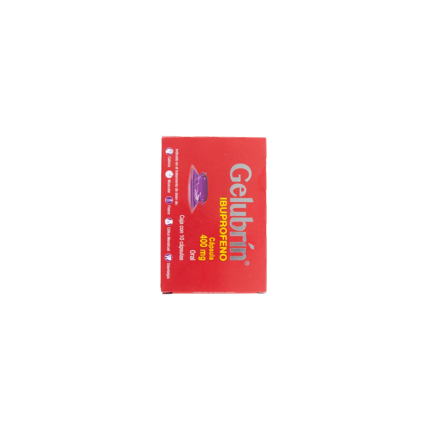 Ibuprofeno 400mg Gel C/10 – Analgésico
