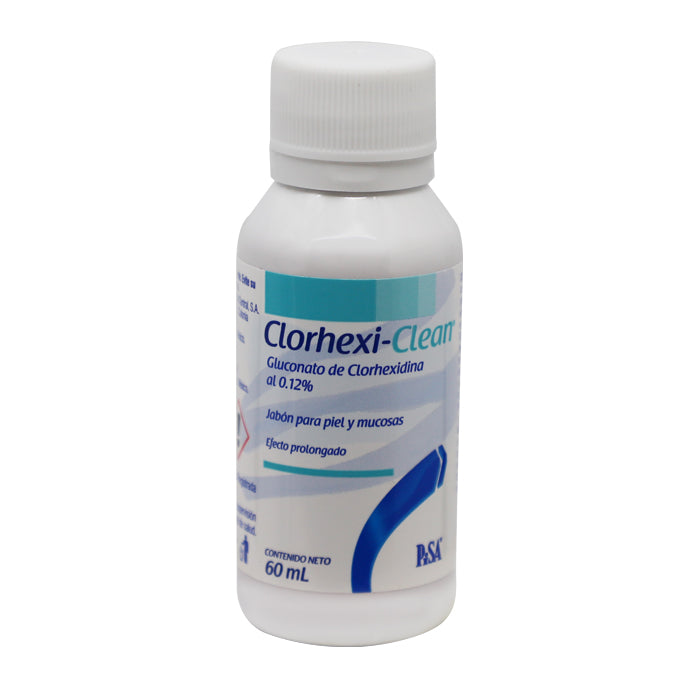 Clorhexi-Clean 0.12%, Clorhexidina, Env. C/60 mL