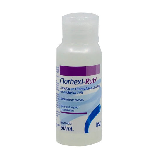 Clorhexi-Rub 0.5%, Clorhexidina C/60 Ml