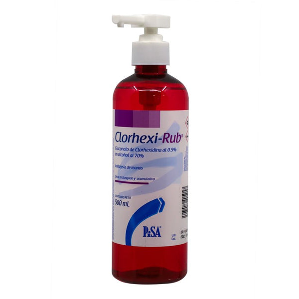 CLORHEXI-RUB Solución 0.5% – Antiséptico