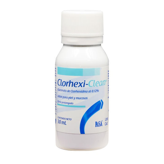 Clorhexi-Clean 0.12%, Clorhexidina, Env. C/30 mL