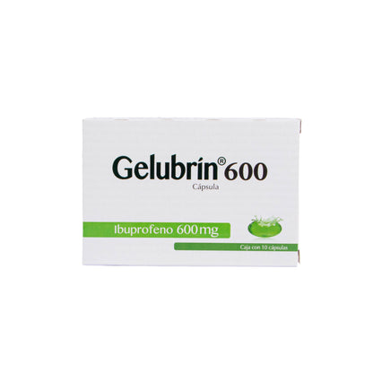 Ibuprofeno 600mg Gel C/10 – Analgésico