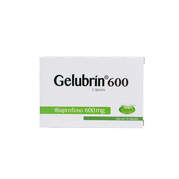 Ibuprofeno 600mg Gel C/10 – Analgésico