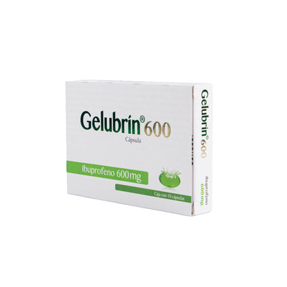 Ibuprofeno 600mg Gel C/10 – Analgésico