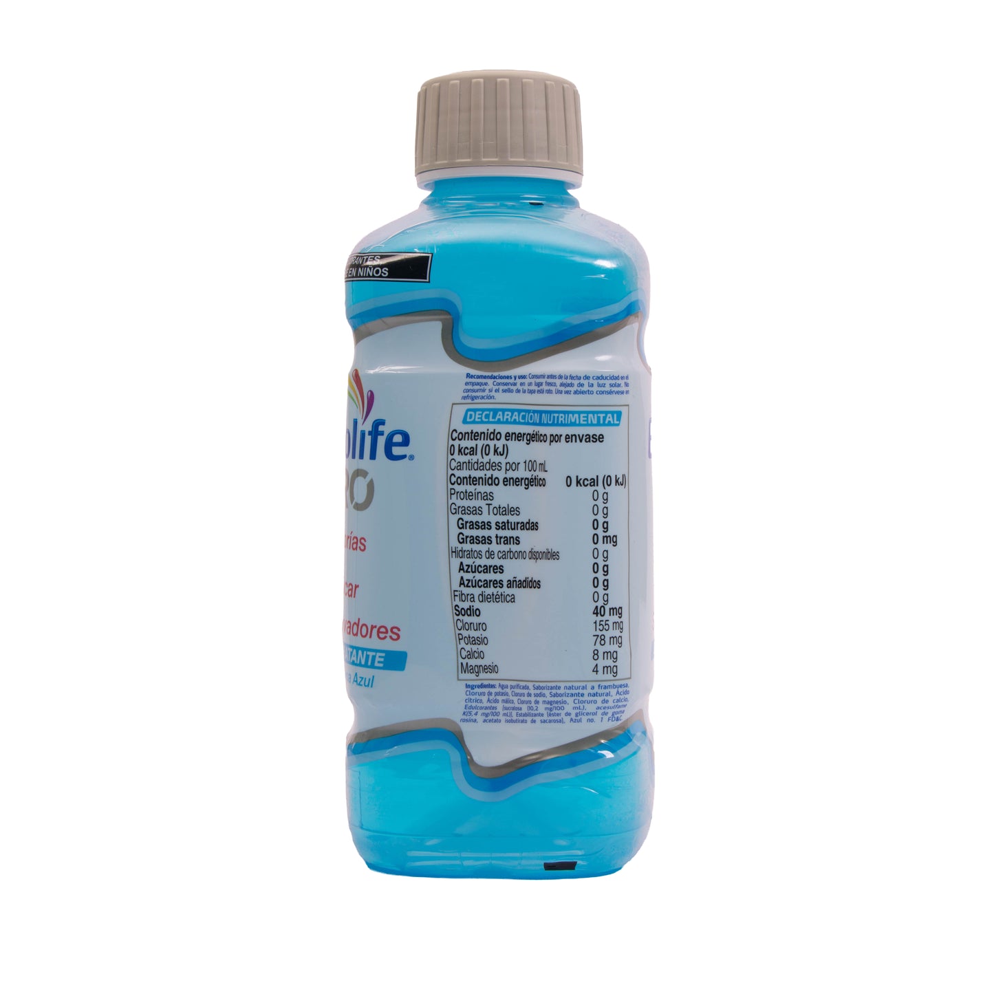 Electrolife Zero Azul 625ml – Hidratación Oral