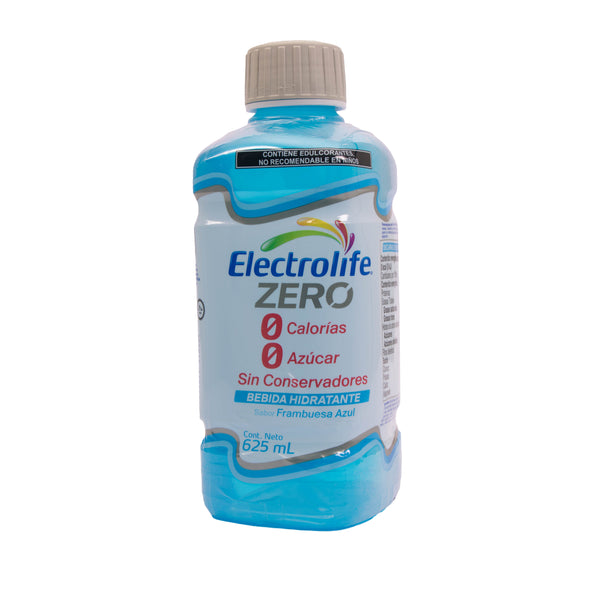 Electrolife Zero Azul 625ml – Hidratación Oral