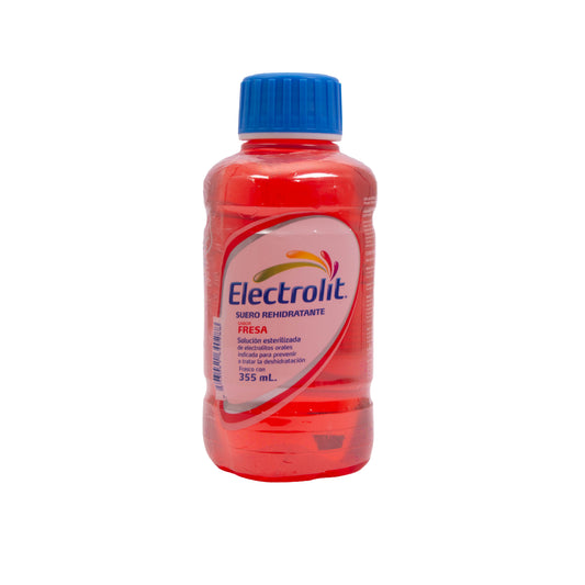 Electrolit Fresa Solución 355ml – Hidratación Oral