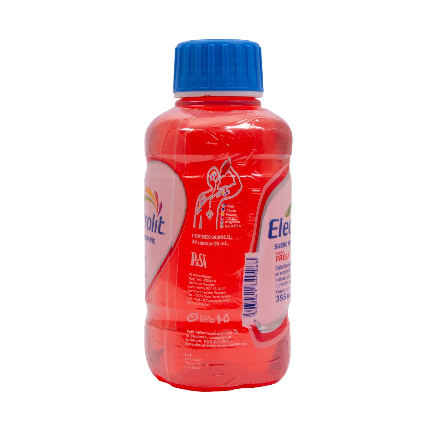 Electrolit Fresa Solución 355ml – Hidratación Oral